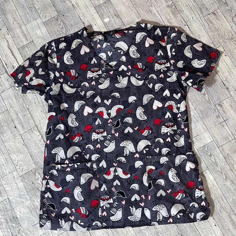 Top scrub birds & hearts